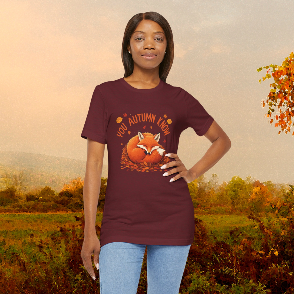 You Autumn Know: Foxy Fall Vibes T-Shirt