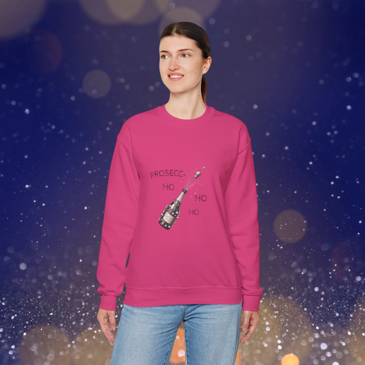 Prosecco-ho-ho-ho: Holiday Cheer Sweatshirt