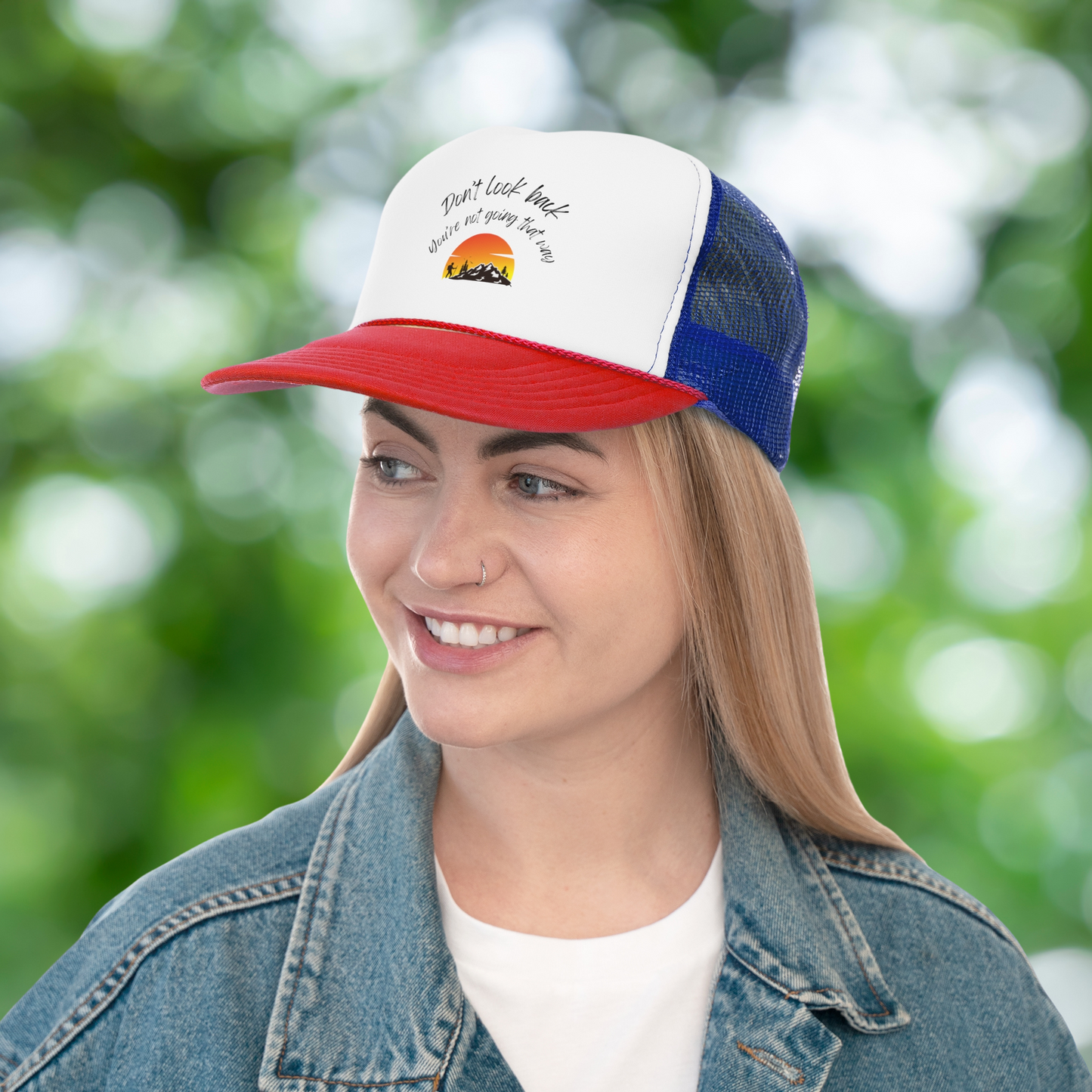 Onward Outlook: Inspiring Trucker Hat