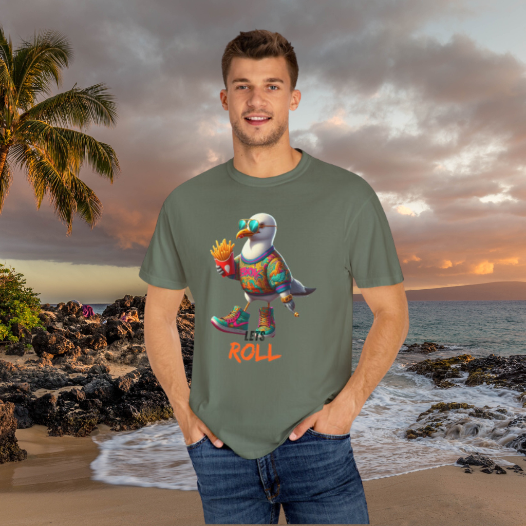 Fry Flock: Chill Seagull Shirt