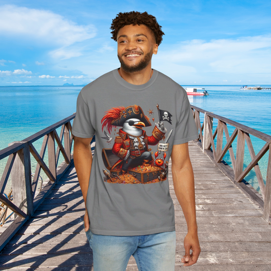 Captain Squawk: Seagull Pirate Tee