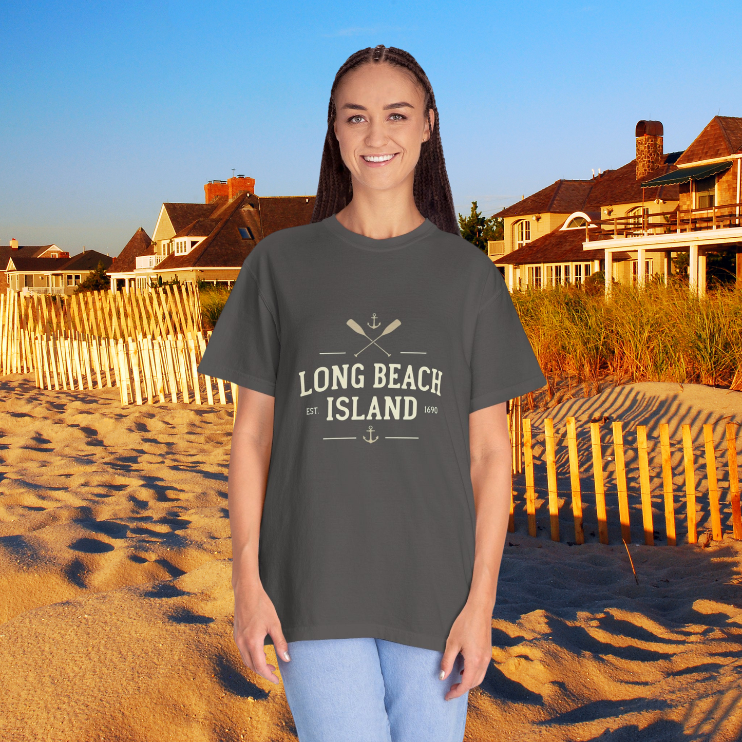 Nautical Heritage: LBI Classic Oars Tee