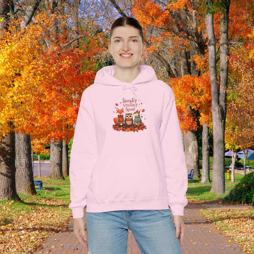 Fall Friends: Sweater Weather Squad Hoodie