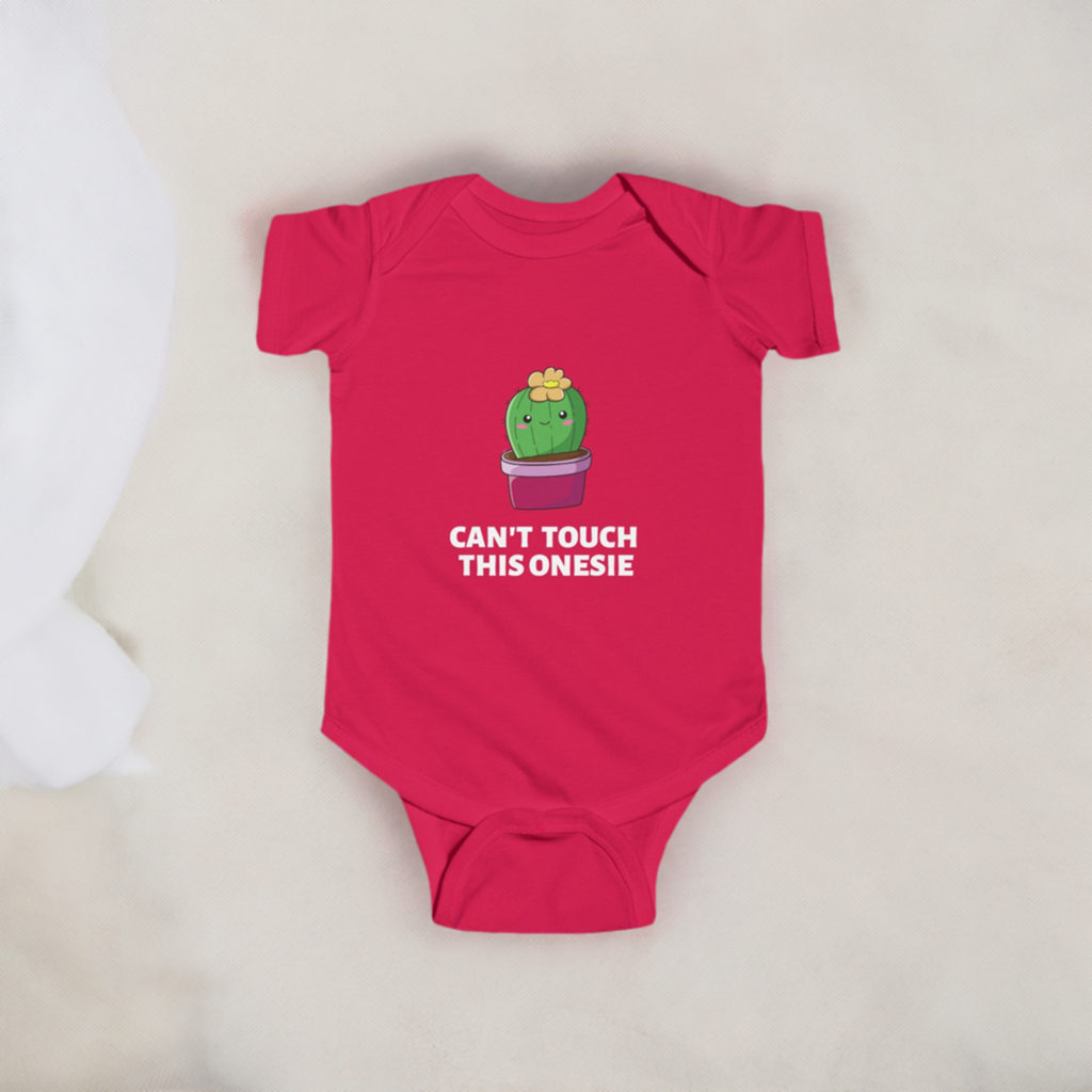 Can't Touch This: Fun Baby Onesie