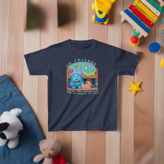 Bedtime Buddy: Monster Friends Kids T-Shirt